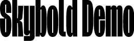 Skybold Demo