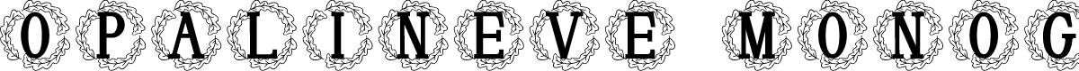Opalineve Monogram