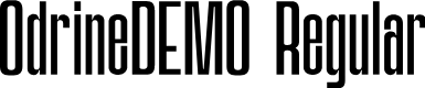 OdrineDEMO Regular