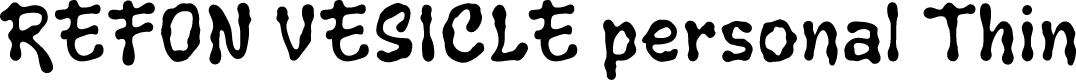 REFON VESICLE personal Thin