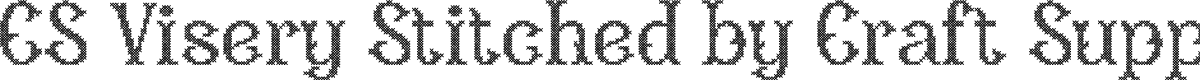 CS Visery Stitched Regular Demo