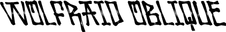 Wolfraid Oblique