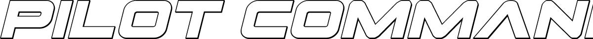 Pilot Command Outline Italic
