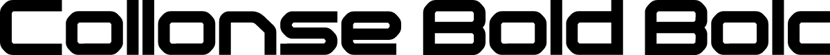 Collonse Bold Bold
