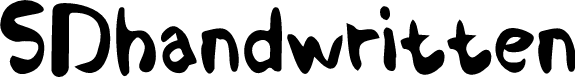 SDhandwritten001Demo Regular