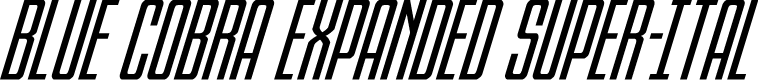 Blue Cobra Expanded Super-Ital