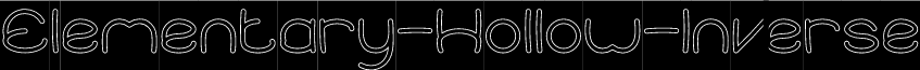 Elementary-Hollow-Inverse