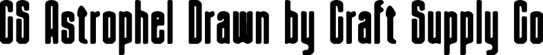 CSAstrophelDrawn-Regular Demo