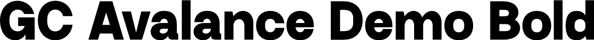 GC Avalance Demo Bold