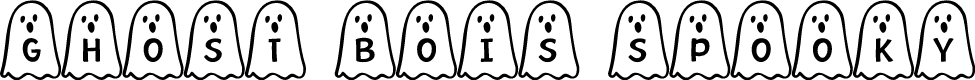 Ghost Bois Spooky