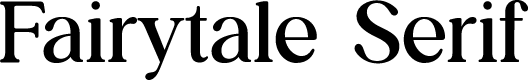 Fairytale Serif Royal Fashion Beauty