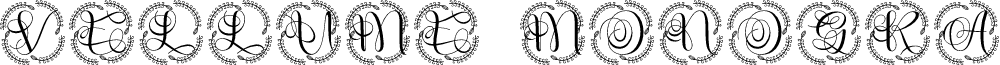 Vellume Monogram