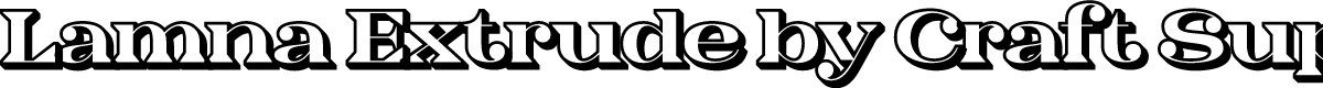 Lamna 3D Demo ExtrudeRight