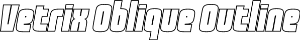 Vetrix Oblique Outline