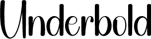Underbold