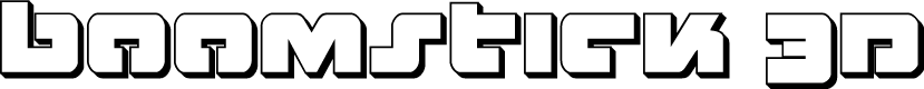 Boomstick 3D