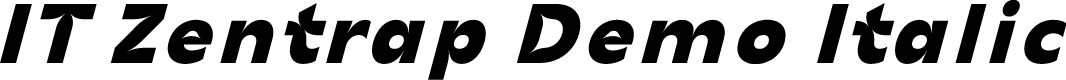 IT Zentrap Demo Italic