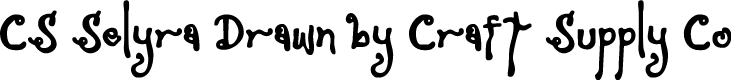 CSSelyraDrawn-Regular Demo
