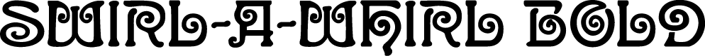 Swirl-a-Whirl Bold