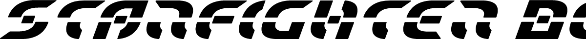 Starfighter Bold Italic