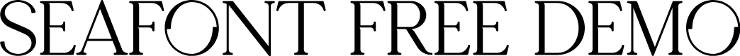 Seafont Free Demo