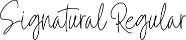 Signatural Regular Demo