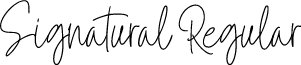 Signatural Regular Demo