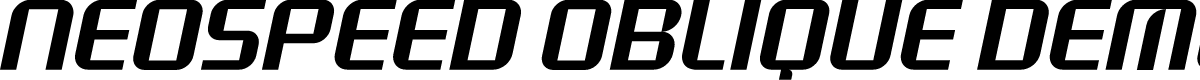 Neospeed Oblique Demo