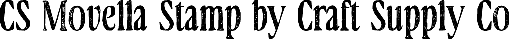 CS Movella Stamp Regular Demo