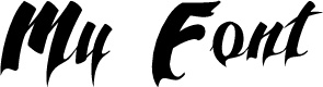 My Font
