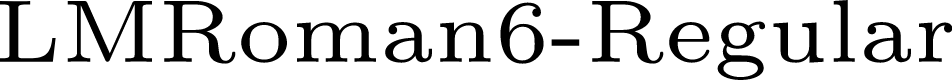 LMRoman6-Regular