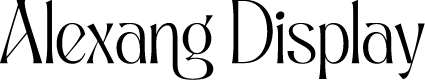 Alexang Display Regular