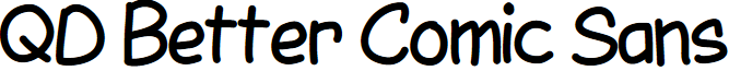 QDBetterComicSans