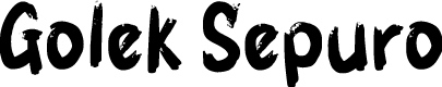 Golek Sepuro