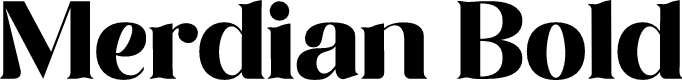 Merdian Bold