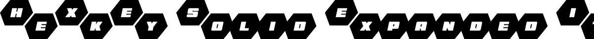 HeXkEy Solid Expanded Italic