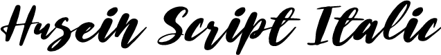 Husein Script Italic