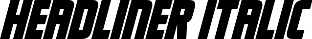Headliner Italic