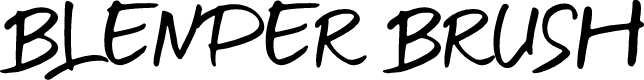BLENDER BRUSH