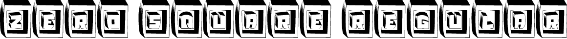 Zero Square Regular