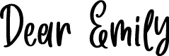 Dear Emily