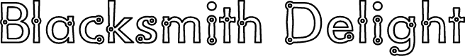 Blacksmith Delight Outlined