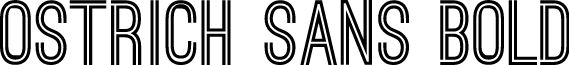 Ostrich Sans Bold
