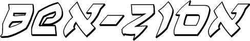 Ben-Zion 3D Italic