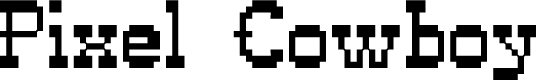 Pixel Cowboy