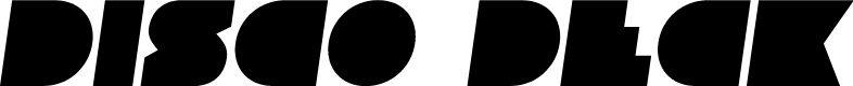 Disco Deck Semi-Italic