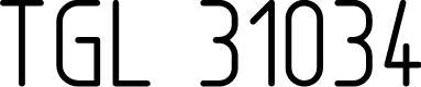 TGL 31034-1 Normal