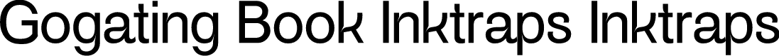 Gogating Book Inktraps Inktraps