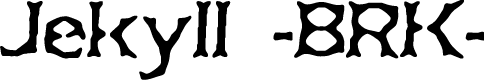 Jekyll -BRK-