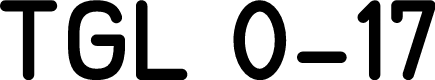 TGL 0-17